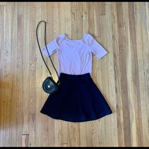 Madewell Salmon Scoop Back Blouse